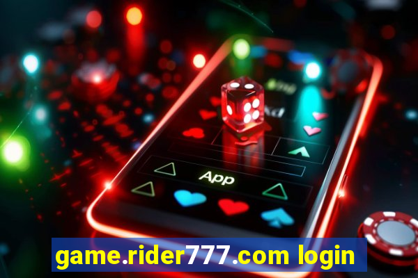 game.rider777.com login